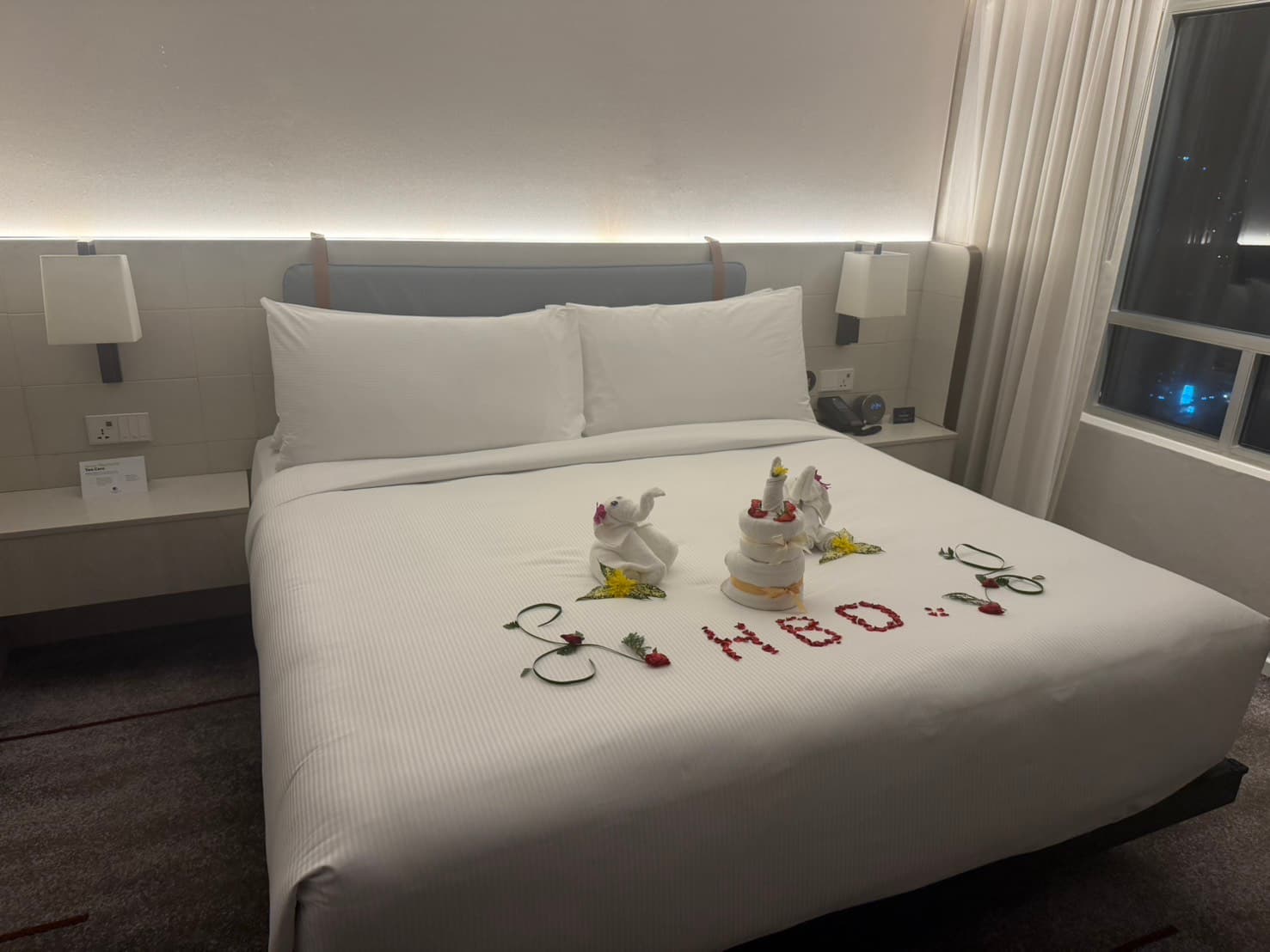 曼谷住宿 | DoubleTree by Hilton Ploenchit:深夜升等套房,還幫媽媽慶了生
